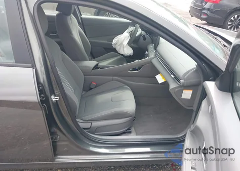 2024 Hyundai Elantra Hybrid Blue from USA, damaged, VIN KMHLM4DJXRU110356